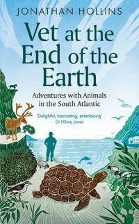 Kirjan kansi "Vet at the End of the Earth"
