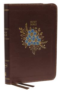 Bokomslag for "NKJV, Thinline Bible, Compact, Leathersoft, Burgundy, Red Letter, Comfort Print"