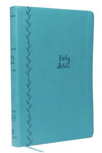 KJV Holy Bible: Value Compact Thinline, Teal Leathersoft, Red Letter, Comfort Print: King James Version