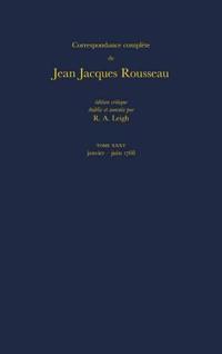 Correspondance complète de Rousseau (Complete Correspondence of Rousseau) 35