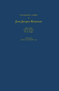 Correspondance complète de Rousseau (Complete Correspondence of Rousseau) 39