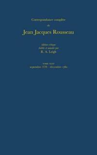 Correspondance complète de Rousseau (Complete Correspondence of Rousseau) 44