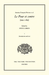 Antoine François Prévost et al., Le Pour et contre (nos 1-60)