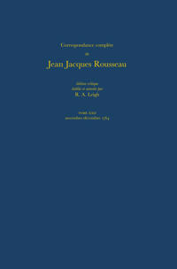 Correspondance complète de Rousseau (Complete Correspondence of Rousseau) 22