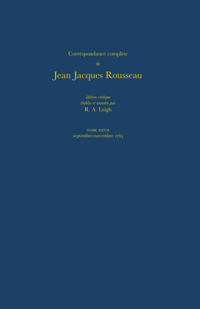 Correspondance complète de Rousseau (Complete Correspondence of Rousseau) 27