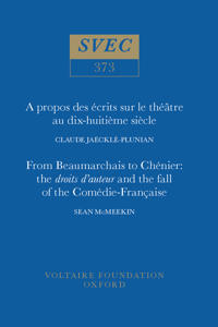 A propos des écrits sur le théâtre au dix-huitième siècle