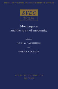 Montesquieu and the Spirit of Modernity