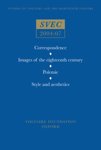 Correspondence; Images of the eighteenth century; Polemic, Style and aesthetics