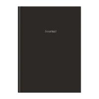 Black Hardcover Journal 6 X 8.5"