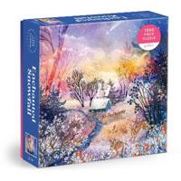 Enchanted Snowfall 1000 Piece Foil Puzzle