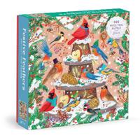 Festive Feathers 500 Piece Foil Puzzle