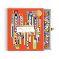 Frank Lloyd Wright Saguaro Cactus & Forms 750 Piece Shaped Foil Puzzle