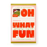 Oh What Googly-Eyed Fun Magnet Countdown Calendar