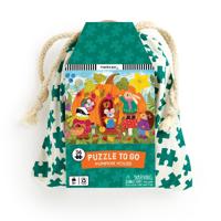 Pumpkin House 36 Piece Puzzle to Go