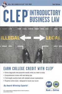 Clep(r) Introductory Business Law Book + Online, 2nd Ed.