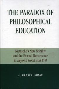 Bokomslag for "The Paradox of Philosophical Education"