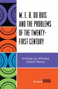 Bokomslag for "W.E.B. Du Bois and the Problems of the Twenty-First Century"