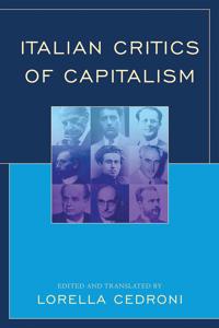 Bokomslag för "Italian Critics of Capitalism"