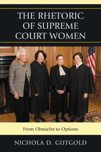 Kirjan kansi "The Rhetoric of Supreme Court Women"