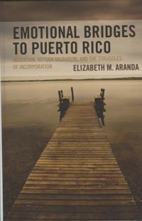 Kirjan kansi "Emotional Bridges to Puerto Rico"