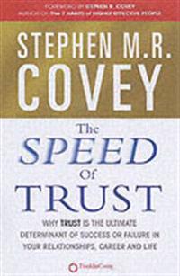 The Speed of Trust