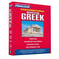 Pimsleur Greek (Modern) Conversational Course - Level 1 Lessons 1-16 CD: Learn to Speak and Understand Modern Greek with Pimsleur Language Programs