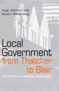 Bokomslag for "Local Government from Thatcher to Blair"