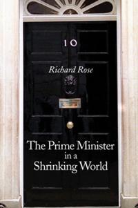 Kirjan kansi "The Prime Minister in a Shrinking World"