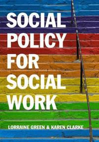 Bokomslag for "Social Policy for Social Work"