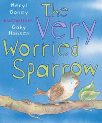 Bokomslag for "The Very Worried Sparrow"