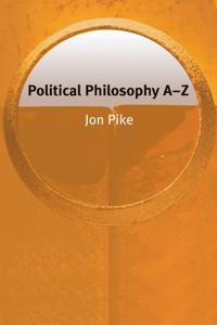 Kirjan kansi "Political Philosophy A–Z"