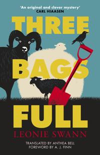 Kirjan kansi Three Bags Full - The Sheep Detectives
