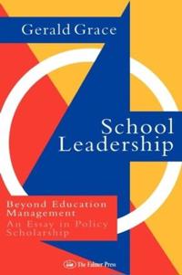 Bokomslag for "School Leadership"