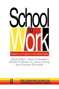 Bokomslag för "School To Work"