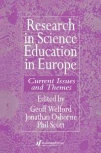 Research in science education in Europe