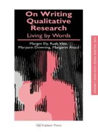 Bokomslag for "On Writing Qualitative Research"