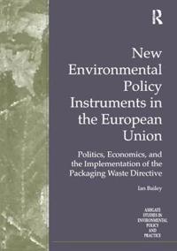 Kirjan kansi "New Environmental Policy Instruments in the European Union"