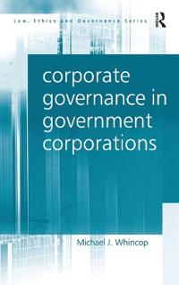 Bokomslag for "Corporate Governance in Government Corporations"
