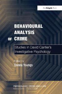 Bokomslag for "Behavioural Analysis of Crime"