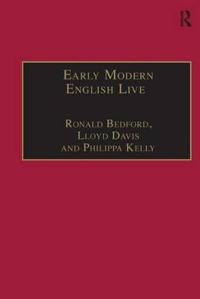 Kirjan kansi "Early Modern English Lives"