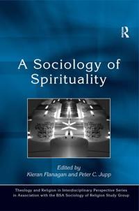 Kirjan kansi "A Sociology of Spirituality"