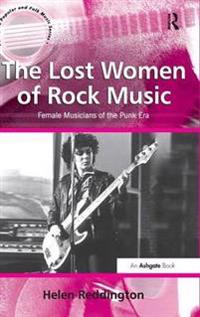 Kirjan kansi "The Lost Women of Rock Music"