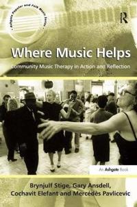 Bokomslag för "Where Music Helps: Community Music Therapy in Action and Reflection"
