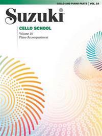 Suzuki cello school volume 10 inkl pianokomp