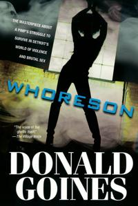 Kirjan kansi "Whoreson"