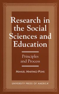 Research in the Social Sciences and Education