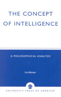 The Concept of Intelligence