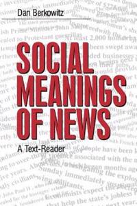 Bokomslag för "Social Meanings of News"