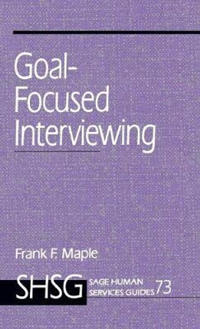 Bokomslag för "Goal Focused Interviewing"
