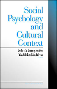 Bokomslag för "Social Psychology and Cultural Context"